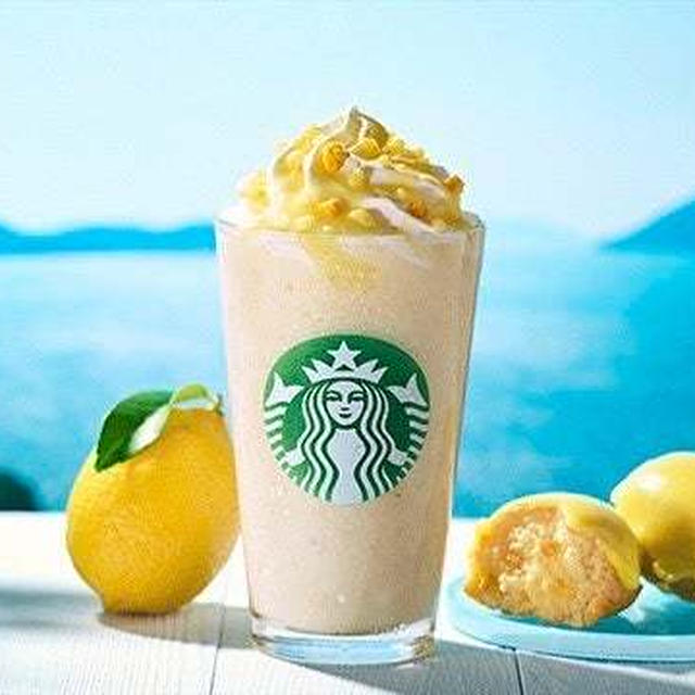 瀬戸内レモンケーキフラペチーノ