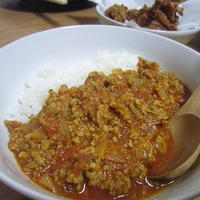 【レシピ】トマトスープ仕立てのキーマカレー