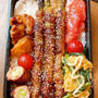 アスパラ肉巻き弁当です！！