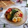 具沢山カレーそうめんとイタリアンな野菜ステック　素敵アイディアです！
