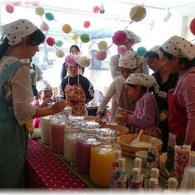 『カルピス』イベント　水玉Cooking　ありがとうございました！！