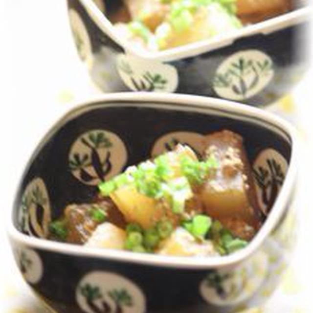 大根の胡麻炊き。　と献立。