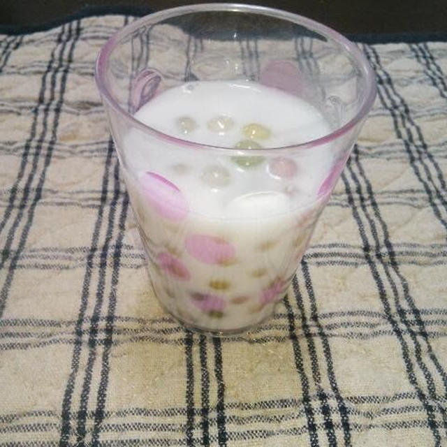 カラフルタピオカココナッツミルク By Satorisuさん レシピブログ 料理ブログのレシピ満載