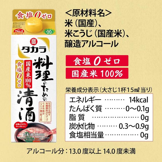 調味料「酒」を選ぶときのコツ