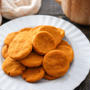 ノンオイルソフトきな粉かぼちゃクッキー♪バターなし卵なし！簡単幼児食おやつレシピ　