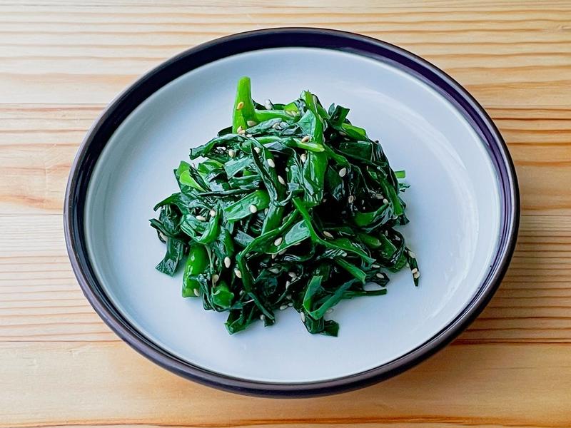 【野菜ひとつ】ニラのめんつゆ和え