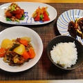 新鮮お魚とお野菜の晩御飯☆韓国風まぐろ漬け＆トマトのたたきオクラ和え♪☆♪☆♪