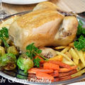 オーブンがなくても作れる丸鶏のローストチキン by アサヒさん