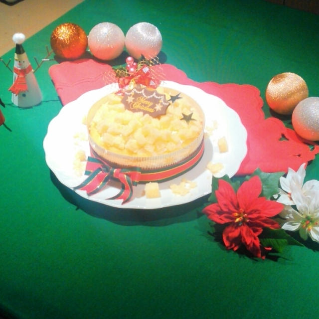 クリスマスケーキ完成～ミモザケーキat東京ガス