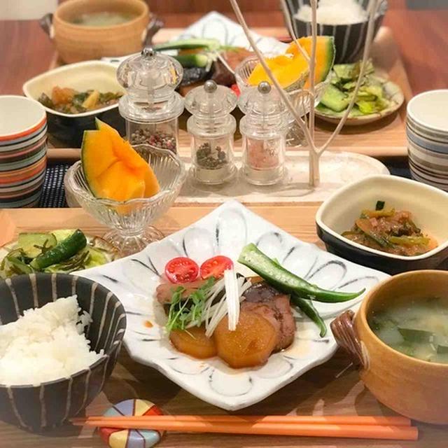 【献立】ぶり大根で和食の夜ごはん