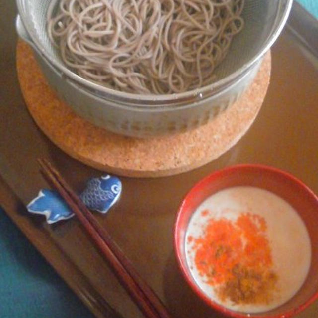 ざるカレー蕎麦
