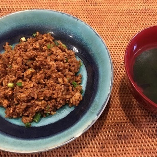 昨日のお昼と夕飯と