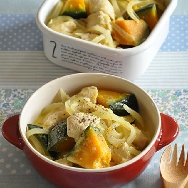 ストックおかずは手間をかけずにできるコツと、ぽかぽか♡ほっこりするチキンと野菜のカレークリーム煮