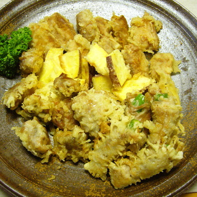 野菜の豚肉まきまき天ぷら