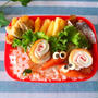 梅雨弁当＊カタツムリのデコ弁