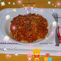 フライパンひとつde韓国風ボロネーゼ