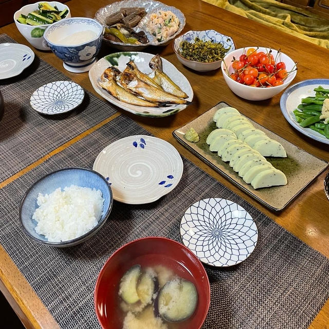 我が家の夕飯の献立で１時間以内で品数多めに出してるやり方【１回目】