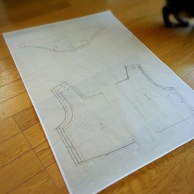 初洋裁！パパ　ダンス衣装を作る