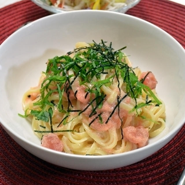 改訂版レシピ！クリームたらこパスタ