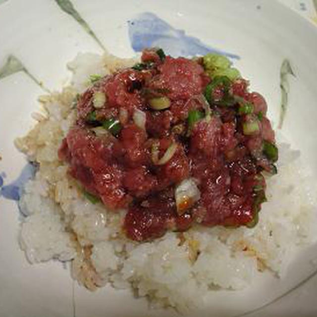 ☆切り落としで♪.....たっぷりネギトロ丼☆