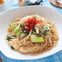 ささみとチンゲン菜のしらたき中華焼きそば【低カロリーなダイエット焼きそば】｜レシピ・作り方