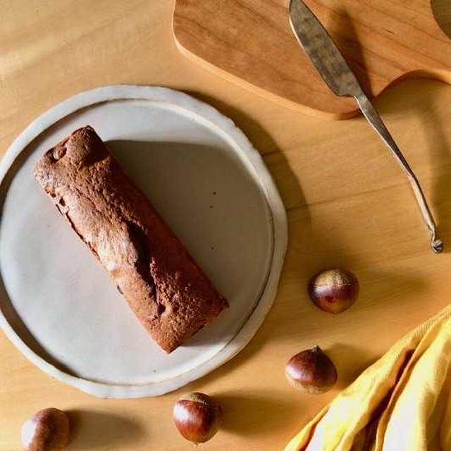 ＊渋皮栗とチョコレートのケーキ。 ＊秋を探して、里山ピクニック♪