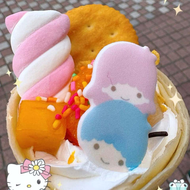サンリオカフェワゴンが三越仙台前にやってきた♪