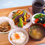 調味料１つ「ナスのピリ辛炒め」