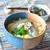麺に見えるかな ? 細切り白菜で牡蠣入りかき玉うどん風♪