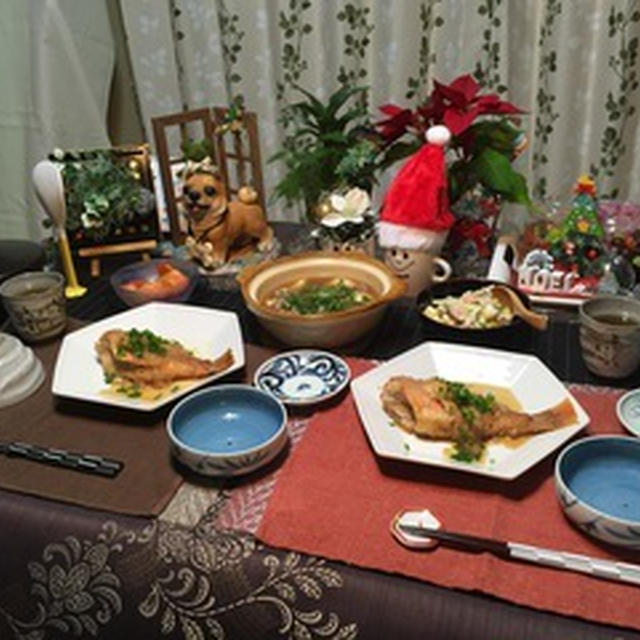 赤魚のおろし煮&鍋キューブでミニ鍋