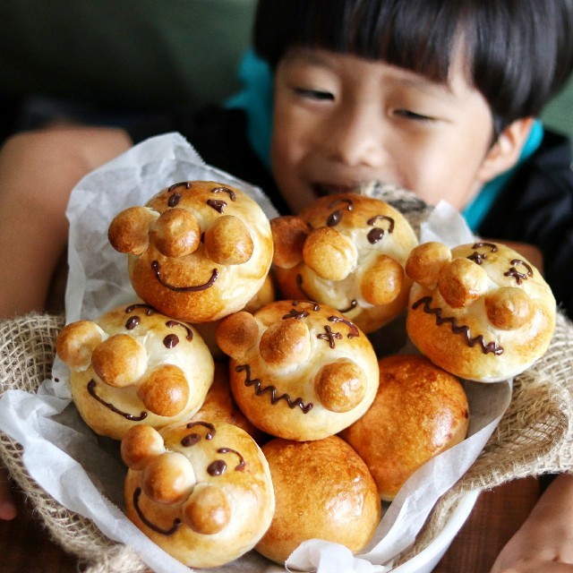 卵なしバターなし オイルで作る 基本の丸パン