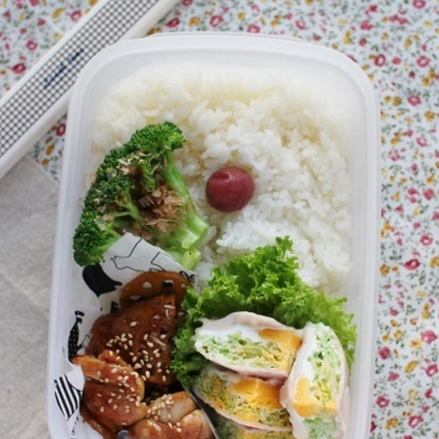 男子中学生弁当 / 馬路村