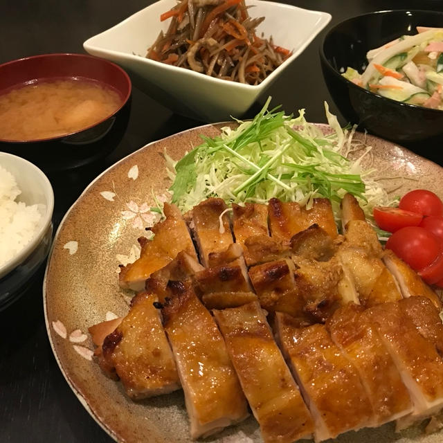 【昨日の晩ごはん☆焼くだけタンドリーチキン！】