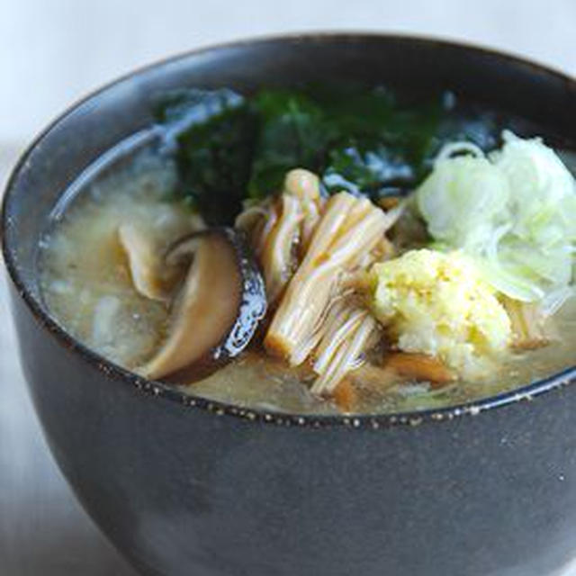 おろしあんかけなめたけうどん きょうふうだし
