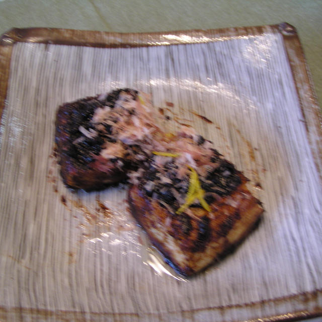 豆腐の八丁味噌ステーキ