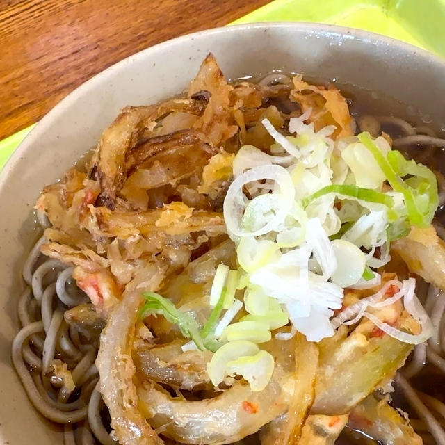 立ち蕎麦行脚「都そば日比谷店のかき揚げ天そば」