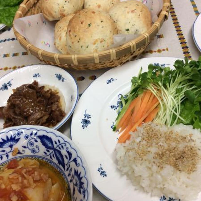 今週は春休みの楽しいごはん