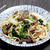 牛肉と白菜のだし焼きうどん＆「前日がすき焼きだったので今日の焼きうどんなのです」