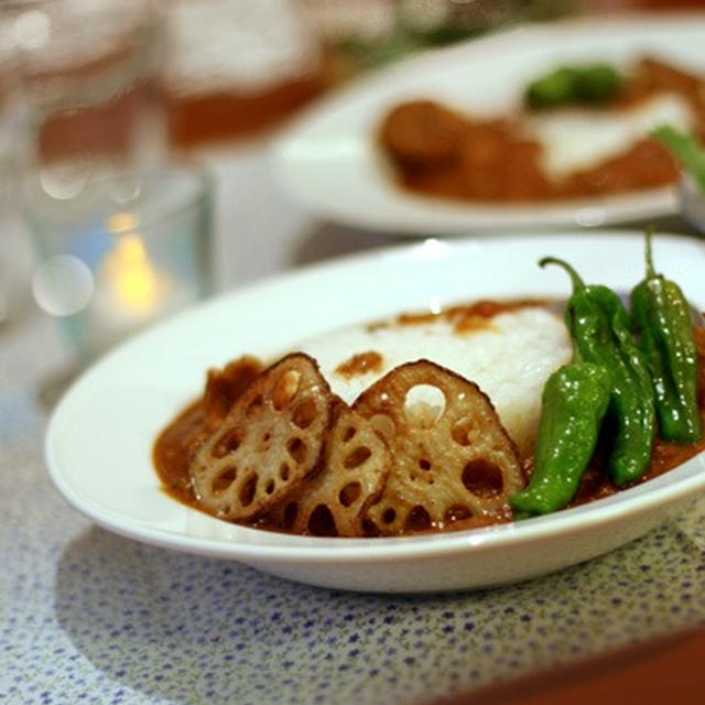 カレーの壷でトマトチキンカレー