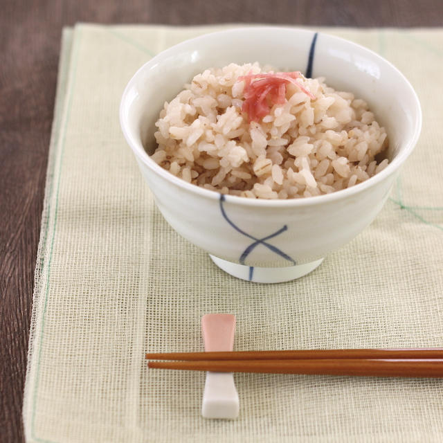 残暑にさっぱり！　紅生姜と茗荷のごはん