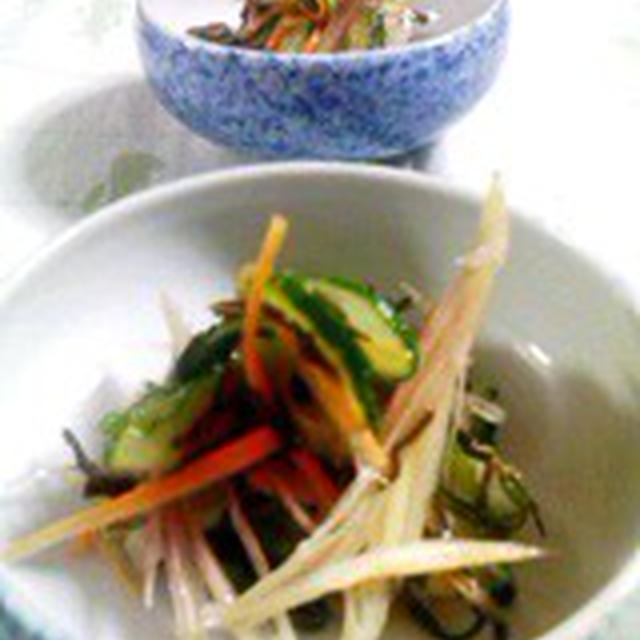「夏野菜のさっぱりナムル」