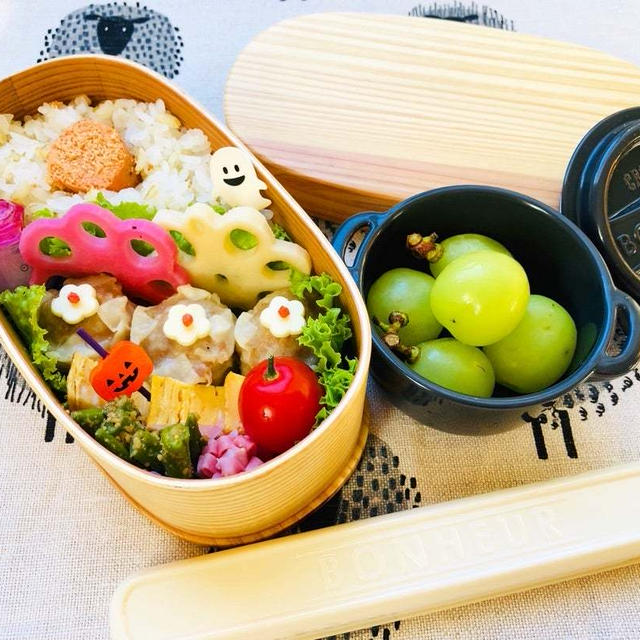 次女弁*焼売弁当