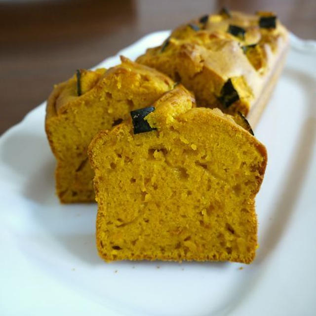 HMで簡単♪しっとり濃厚★南瓜のパウンドケーキ♪＆嬉しいお知らせ♪