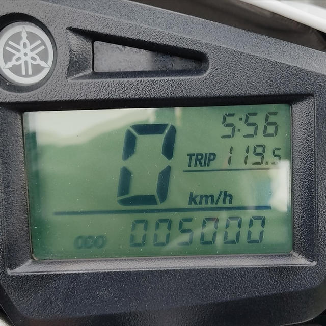 バイク日記、セロー5000km突破＆数十年ぶりに風邪をひきました。。。。