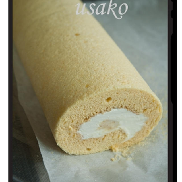 エスコヤマ風 パティシエ小山進レシピのロールケーキ By うさ子さん レシピブログ 料理ブログのレシピ満載