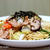 白菜と豚肉のバター麺つゆパスタ＆「菜の花とベーコンのバターソテーバルサミコかけ」＆「徳島へ」