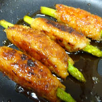 福岡クッキングアンバサダー★照焼きアスパラつくね