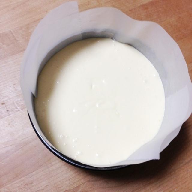 ベークドチーズケーキつくりました
