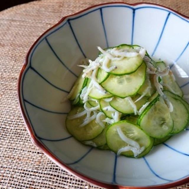 クックパッドニュース掲載☆【作り置き】しらすと胡瓜の酢の物