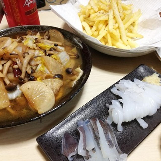 旦那めし #87 久しぶりのアオリイカ